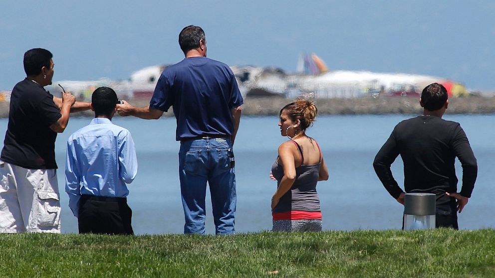 PHOTO: Asiana Flight 214 , San Francisco International Airport ,